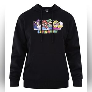 Super Mario Men's Hoodie "all the bros"